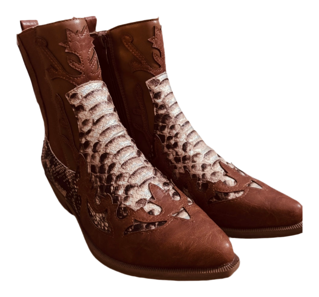 Stiefelette Western